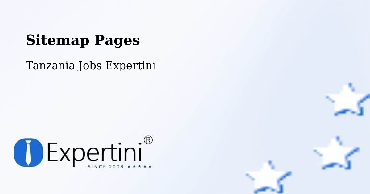 Sitemap Pages - Mvomero District - Tanzania Jobs Expertini